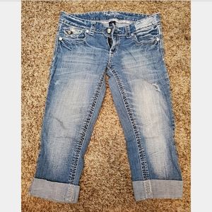 Amethyst Jean's cuffed capris